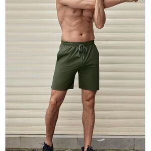 Coofandy Army Green Athletic Shorts